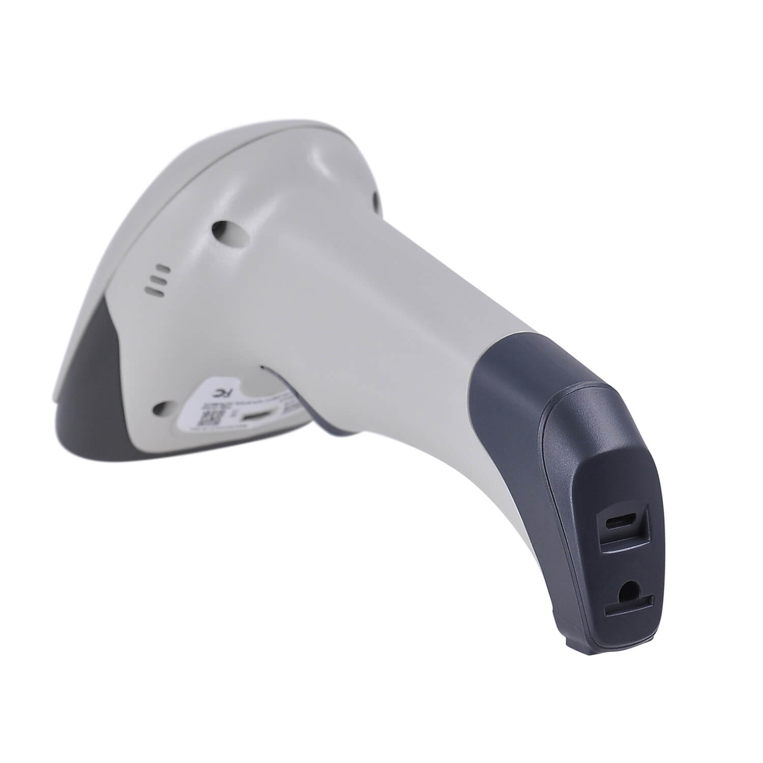 Беспроводной сканер штрих-кода MERTECH CL-2310 HR BLE Dongle P2D USB white + Зарядно-коммуникационная подставка настольная
