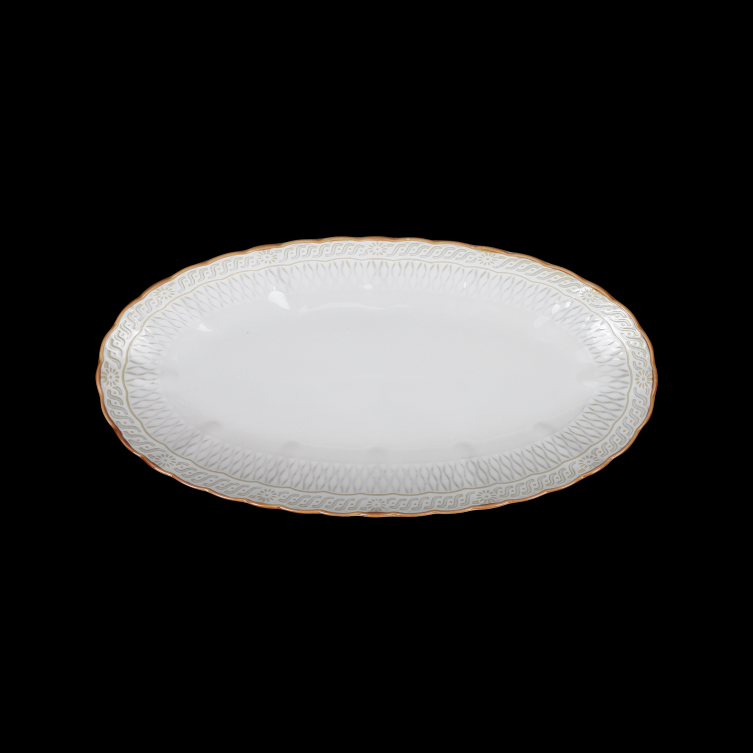 БЛЮДО овальное 12" 310х153х32мм "Corone Cinzano"