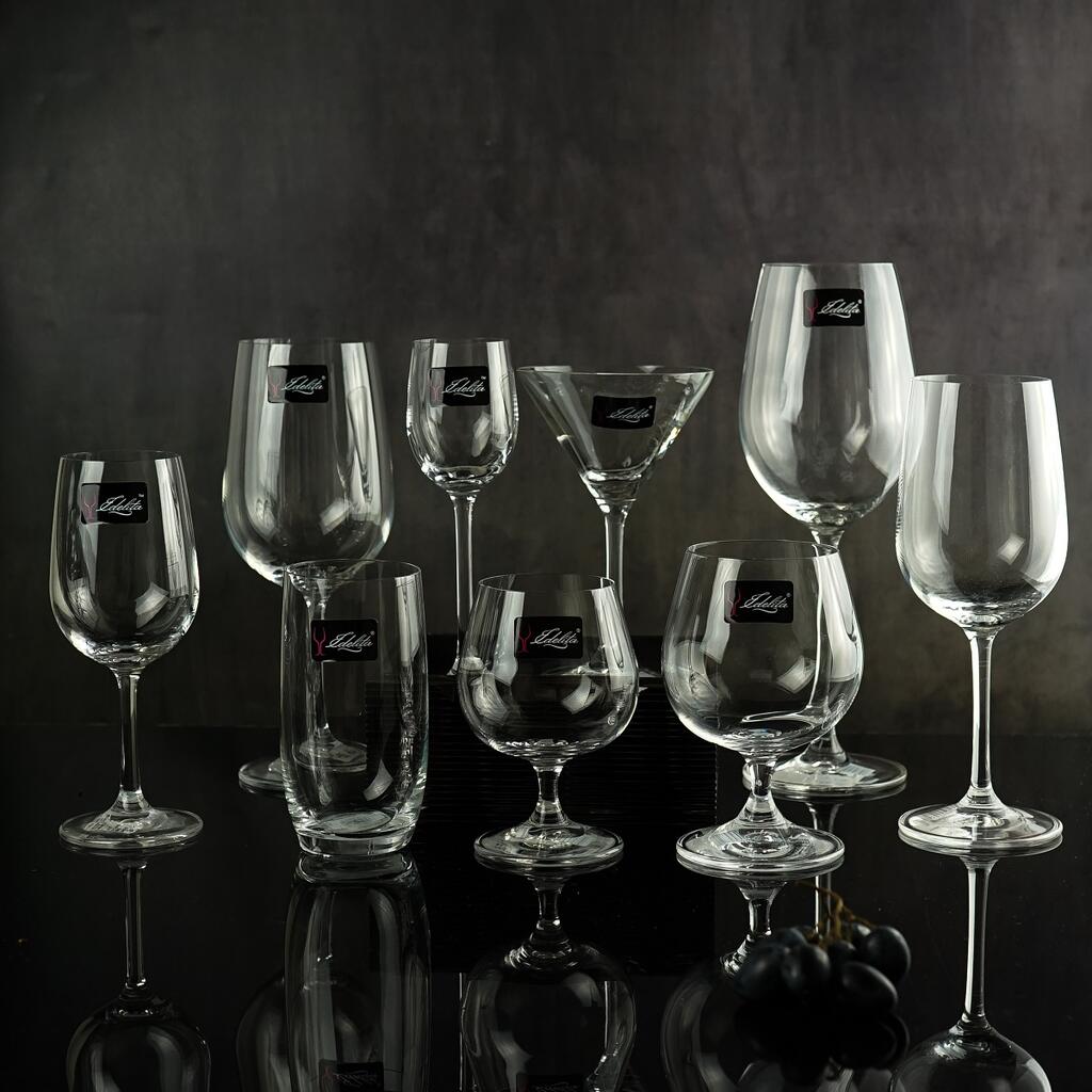 Бокал для вина 230 мл хр. стекло Bistro "Edelita" d 5 см h17 см P.L. - BarWare [6]